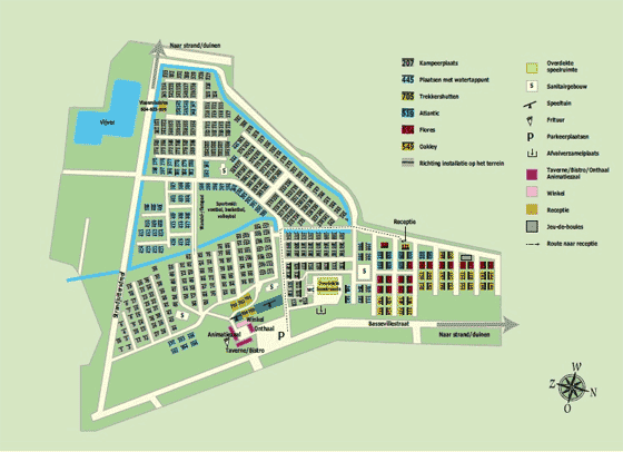 Campsite BestCamp Westende in North Sea Coast - mobile homes, glamping ...