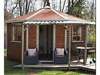 l'Etang Goulot Wooden cabin