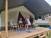 (1-Ouder) Safaritent Sanitary + Bell tent