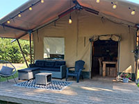 Eperwoud Safaritent private sanitair