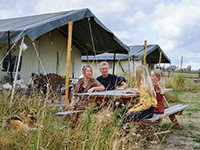 Montperroux Safari Zelt