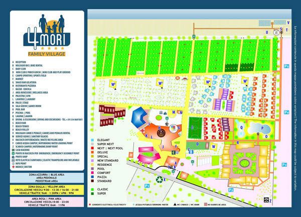 Map of 4 Mori Family Village