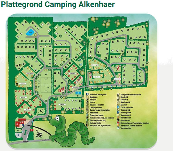 Map of Alkenhaer