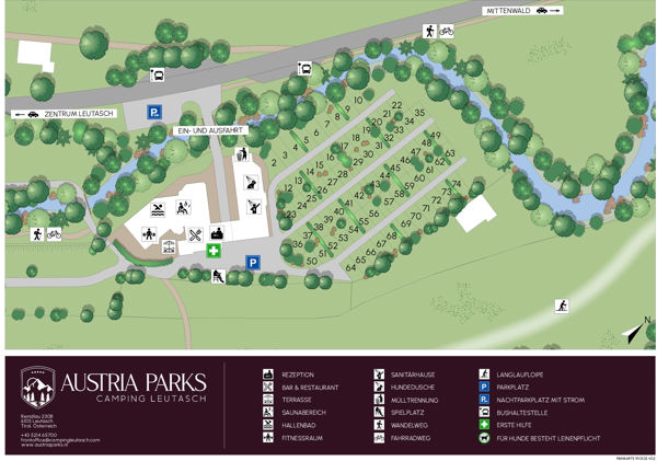Map of Austria Parks Leutasch