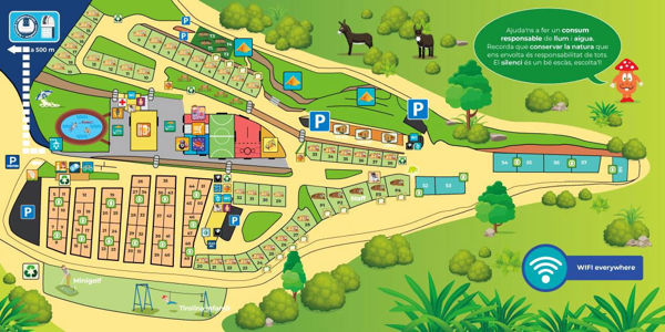 Map of Bassegoda Park