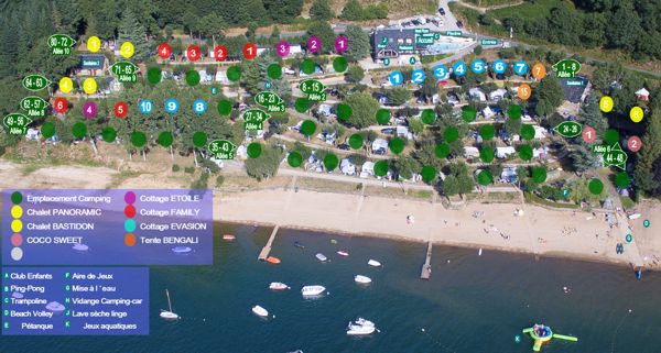 Map of Beau Rivage (Aveyron)