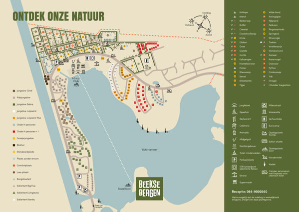 Map of Beekse Bergen