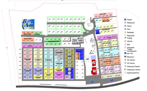 Map of Bella Austria