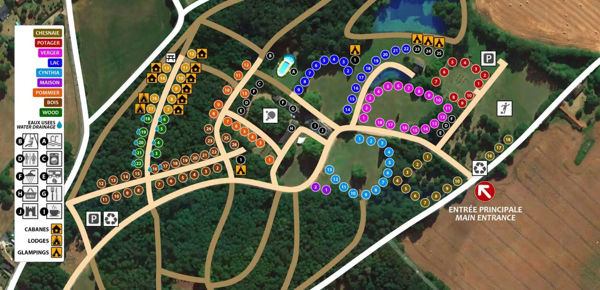 Map of Château de Chanteloup