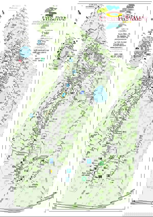 Map of Creuse Nature FKK