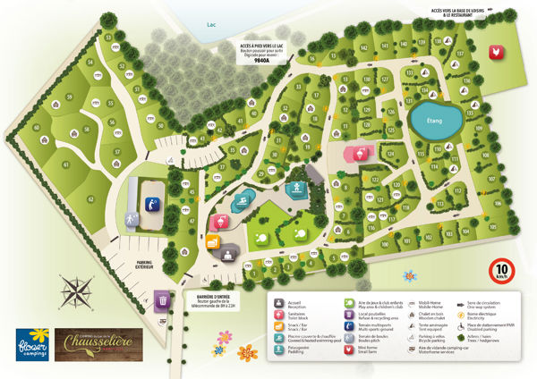 Map of Du Lac de la Chausselière