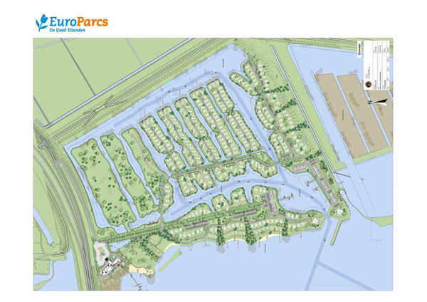 Map of EuroParcs De IJssel Eilanden