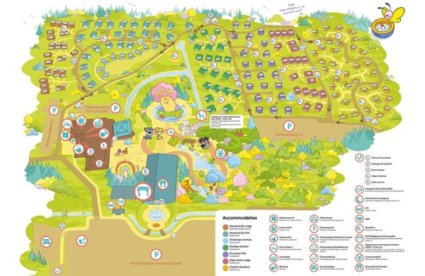 Map of Familie Resort de Tovertuin