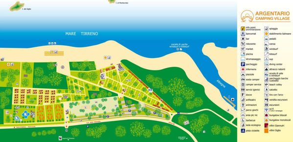 Map of Gitavillage Argentario