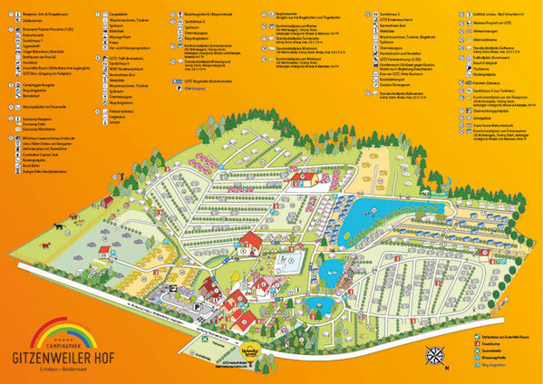 Map of Gitzenweiler Hof