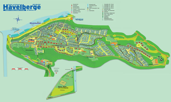 Map of Havelberge