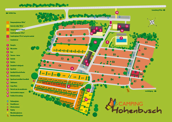 Map of Hohenbusch