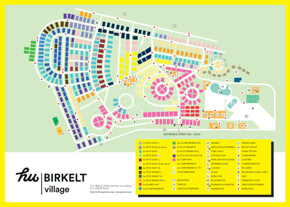 Map of hu Birkelt village