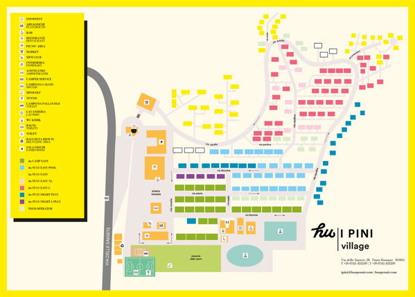 Map of hu I Pini village