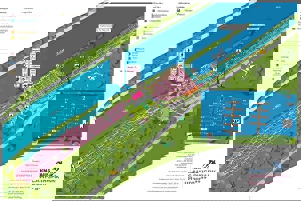 Map of Knaus campingpark Burgen/Mosel