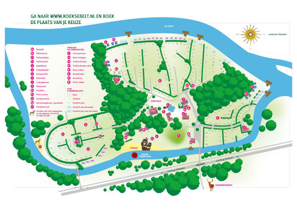 Map of Koeksebelt