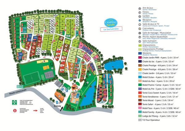 Map of La Bretonnière