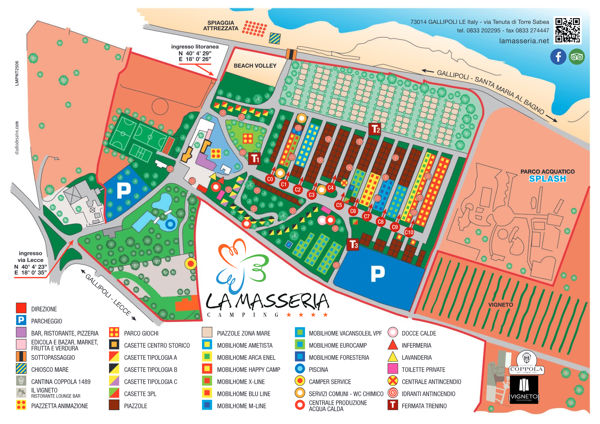 Map of La Masseria