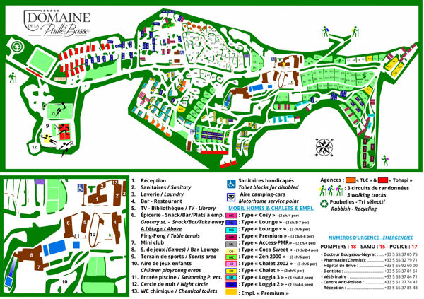 Map of La Paille Basse