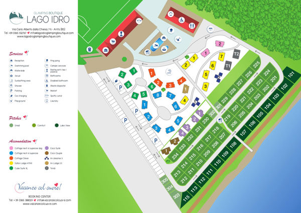 Map of Lago Idro Glamping Boutique