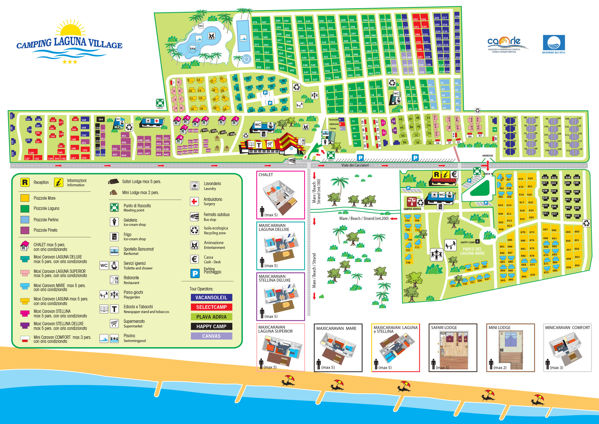Map of Laguna Village