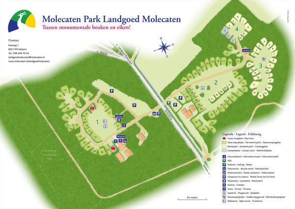 Map of Landgoed Molecaten