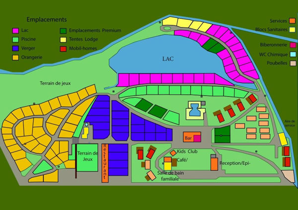 Map of Le Brévedent