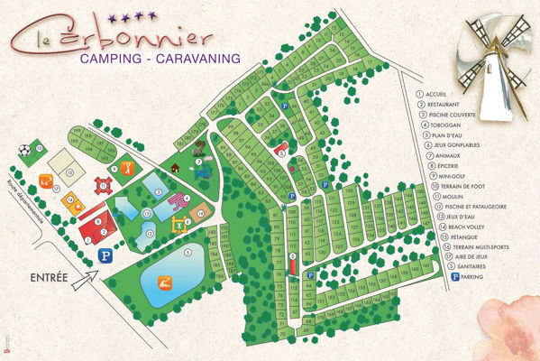 Map of Le Carbonnier