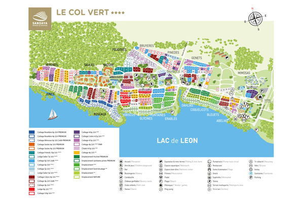 Map of Le Col Vert