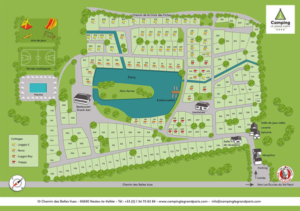 Map of Le Grand Paris