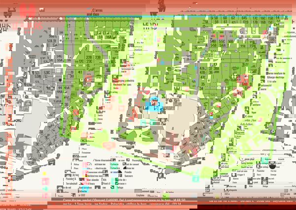 Map of Le Haras (Argeles)