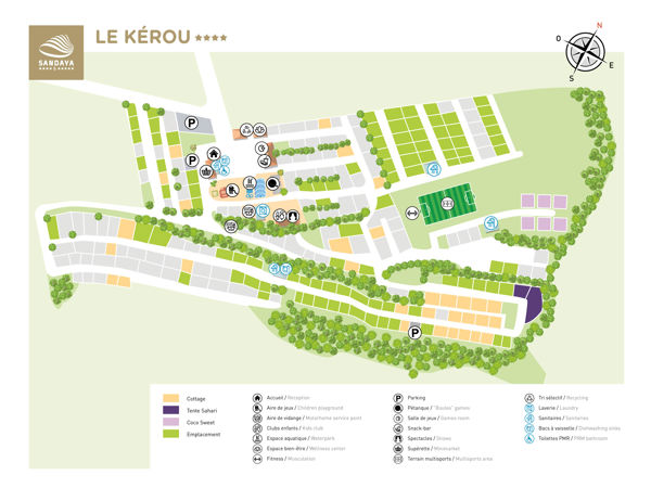 Map of Le Kérou