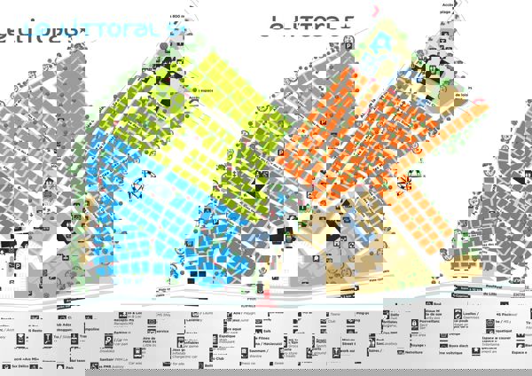 Map of Le Littoral (Argeles)