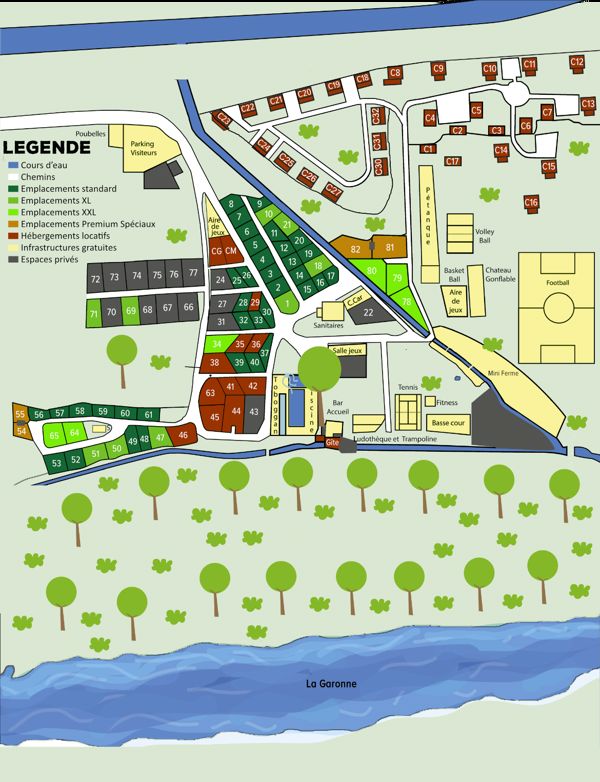 Map of Le Moulin (Martres)