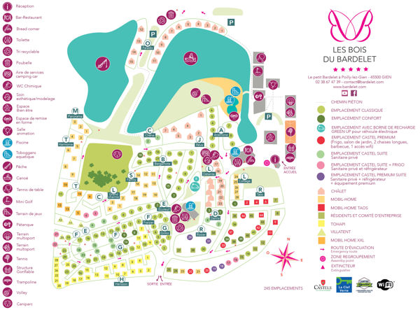 Map of Les Bois du Bardelet