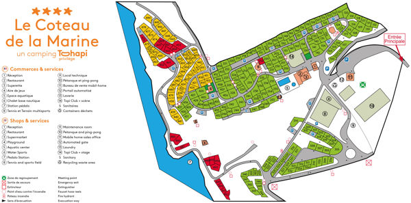 Map of Les Gorges de Provence