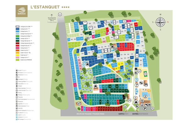 Map of l'Estanquet