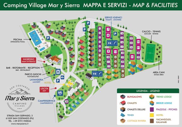 Map of Mar y Sierra