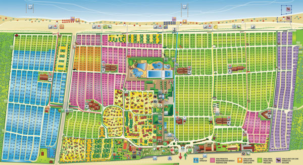 Map of Marina di Venezia