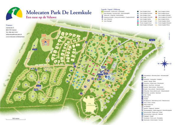 Map of Molecaten Park De Leemkule