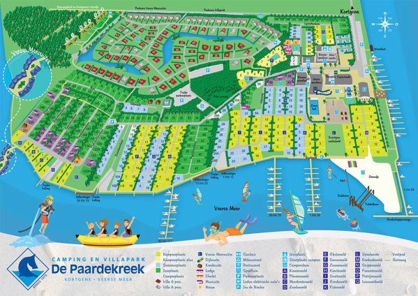 Map of Paardekreek