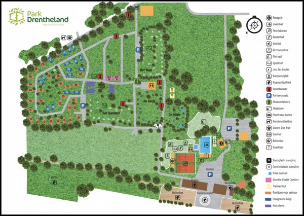 Map of Park Drentheland