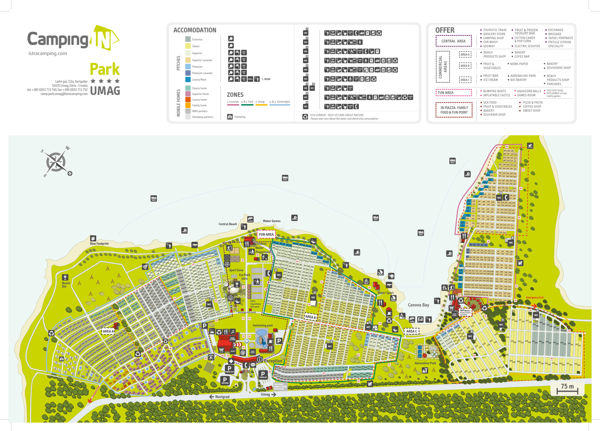Map of Park Umag