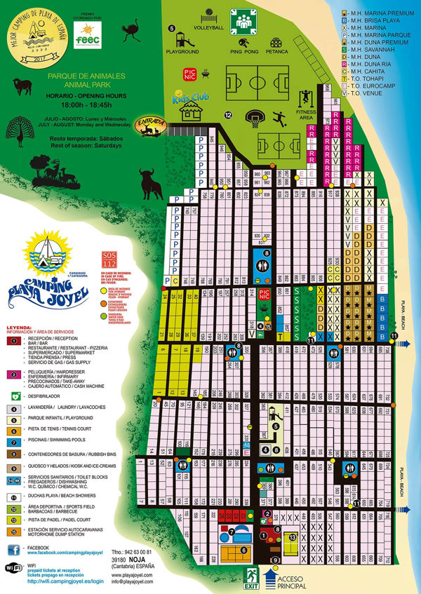 Map of Playa Joyel