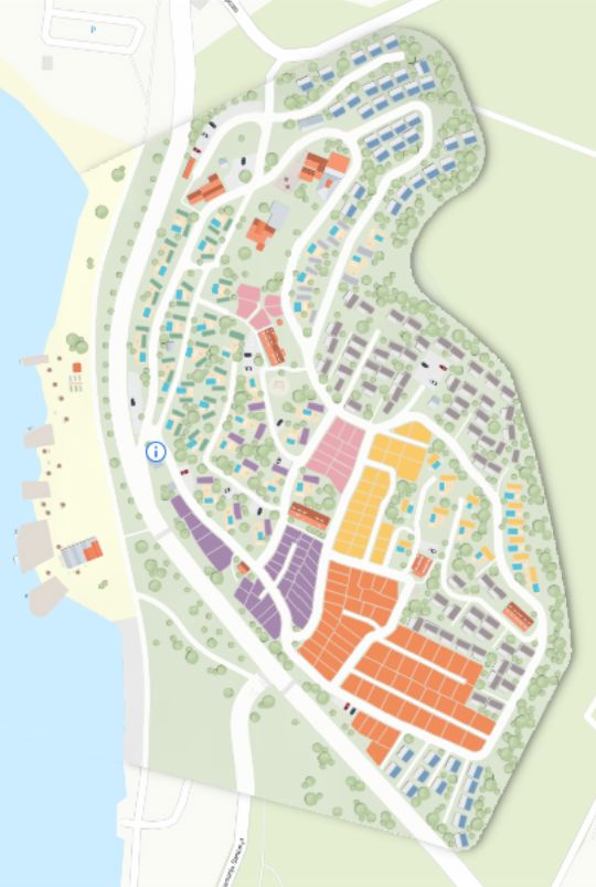 Map of Porton Nature Hideouts